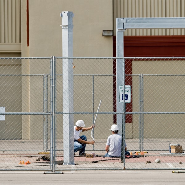 how long can i lease the temporary fence for my work site or event in Halifax County Virginia